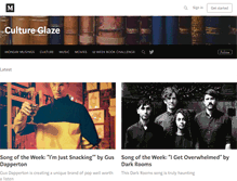Tablet Screenshot of cultureglaze.com